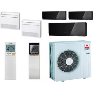 MITSUBISHI ELECTRIC Mitsubishi Quintuple-split MXZ-5F102VF + 3 X MSZ-EF18VGB + 2 X MFZ-KT25VG