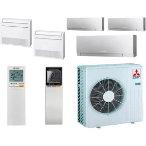 MITSUBISHI ELECTRIC Mitsubishi Quintuple-split MXZ-6F120VF + 3 X MSZ-EF22VGKS + 2 X MFZ-KT35VG - Publicité