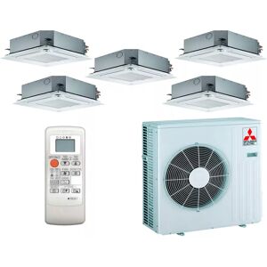 MITSUBISHI ELECTRIC Mitsubishi Quintuple-split MXZ-6F120VF + 2 X SLZ-M15FA + 3 X SLZ-M35FA