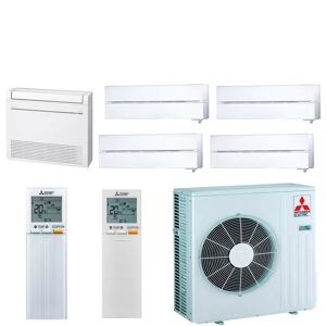 MITSUBISHI ELECTRIC Mitsubishi Quintuple-split MXZ-6F120VF + 4 X MSZ-LN25VGV + MFZ-KT35VG