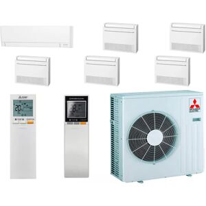 MITSUBISHI ELECTRIC Mitsubishi Sextuple-split MXZ-6F120VF + MSZ-AY15VGK + 5 X MFZ-KT25VG