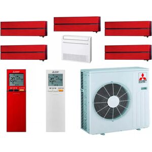 MITSUBISHI ELECTRIC Mitsubishi Sextuple-split MXZ-6F120VF + 3 X MSZ-LN18VGR + MFZ-KT25VG + 2 X MSZ-LN25VGR