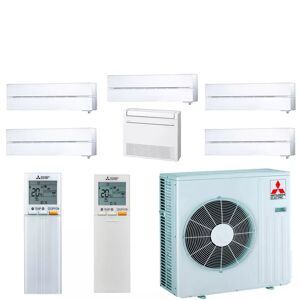 MITSUBISHI ELECTRIC Mitsubishi Sextuple-split MXZ-6F120VF + 3 X MSZ-LN18VGV + MFZ-KT25VG + 2 X MSZ-LN25VGV