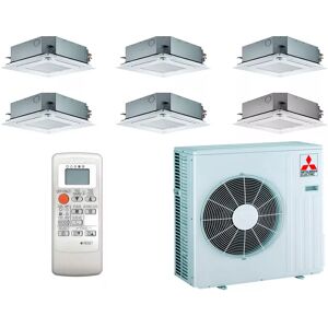 MITSUBISHI ELECTRIC Mitsubishi Sextuple-split MXZ-6F120VF + 3 X SLZ-M15FA + 2 X SLZ-M25FA + SLZ-M35FA