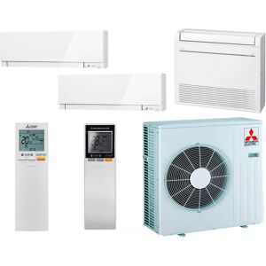 MITSUBISHI ELECTRIC Mitsubishi Tri-split MXZ-3F68VF + MSZ-EF18VGKW + MSZ-EF25VGKW + MFZ-KT25VG