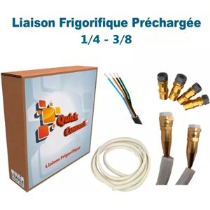 QUICK CONNECT PLUS Liaison Frigorifique Préchargée 1/4-3/8 Quick Connect Plus Pack5