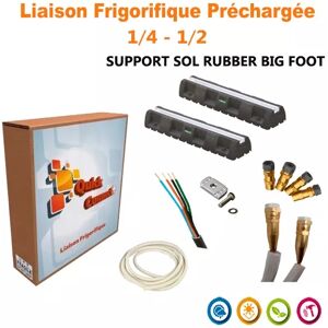 QUICK CONNECT PLUS Liaison Frigorifique Préchargée 1/4-1/2 Quick Connect Plus Pack6