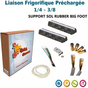 QUICK CONNECT PLUS Liaison Frigorifique Préchargée 1/4-3/8 Quick Connect Plus Pack6