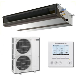 Mitsubishi Pompe à Chaleur Gainable Inverter PEAD-M100JA / PUZ-ZM100VKA MITSUBISHI ELECTRIC