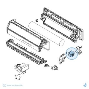 FUJITSU Moteur Ventilation pour climatisation Atlantic Fujitsu ASYG14KMCC Réf. 892507