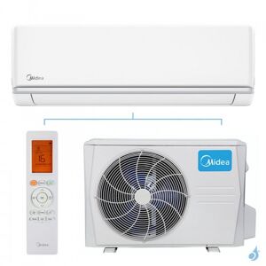 Midea Climatiseur Mono split Midea ARUM 26(09)N8 2.64kW Mural Inverter PAC air-air Serie Elegance MSAGSAU-09HRDN8 + MOX102-09HFN8/LT