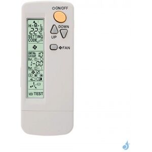 Telecommande IR Daikin Ref. BRC4C65 pour climatiseur gainable FBA/FDA/FNA/FDXM