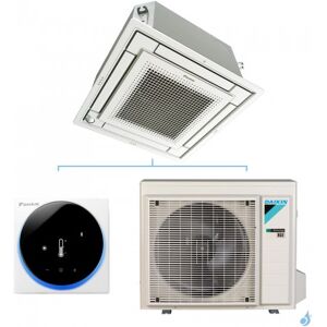 Climatiseur cassette 600x600 4 voies DAIKIN extra-plat 2.5kW FFA25A9 + RXM25R9 FFA-A9 PAC reversible et silencieuse