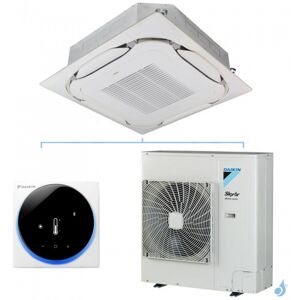 Climatiseur Cassette 900x900 DAIKIN Active-serie 12.1kW FCAG125B + AZAS125MV1 1Ph FCAG-B pour application commerciale