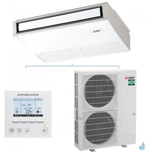 Mitsubishi Electric Climatiseur MITSUBISHI Plafonnier 12.5kW PCA-M125KA2 + PUZ-ZM125VKA2 1Ph Monosplit Tertiaire PCA-M KA2 Power Inverter