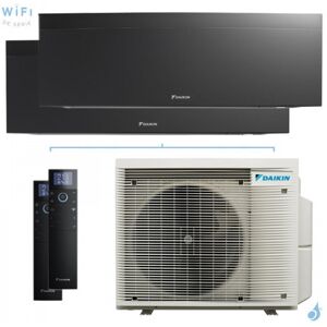 Climatisation bi-split DAIKIN Emura 3 2MXM40A(9) FTXJ-AB 4kW tailles 2 + 2 Noir FTXJ20AB + FTXJ20AB - Publicité