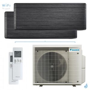 Climatisation bi-split DAIKIN Stylish 2MXM50A(9) FTXA-BT 5kW tailles 2 + 2.5 Imitation Bois FTXA20BT + FTXA25BT - Publicité