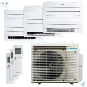 Climatiseur tri split DAIKIN Perfera 3MXM68A9 FVXM-A9 6.8kW tailles 25 + 25 + 25 Console FVXM25A9 + FVXM25A9 + FVXM25A9 - Publicité