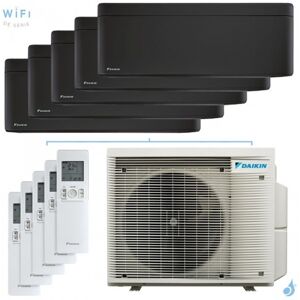 Penta split DAIKIN Stylish 5MXM90A9 FTXA-BB 9kW tailles 25 + 25 + 25 + 25 + 25 Noir FTXA25BB (x5) - Publicité