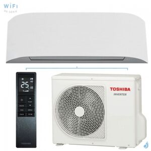 Climatisation mono split TOSHIBA Haori 2.5kW RAS-B10N4KVRG-E + RAS-10J2AVSG-E1 WiFi de serie PAC reversible et silencieuse