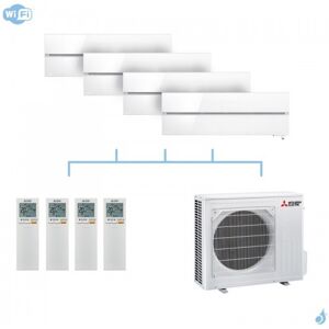 Mitsubishi Electric Mitsubishi MSZ-LN25VG + MSZ-LN25VG + MSZ-LN25VG + MSZ-LN35VG + MXZ-4F72VF