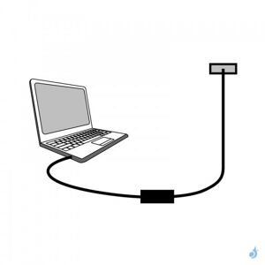 DAIKIN cable de connexion pour PC EKPCCAB4