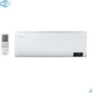 SAMSUNG Climatisation Murale Wind-Free Avant Gaz R-32 AR12TXEAAWKNEU 3.5 kW WiFi