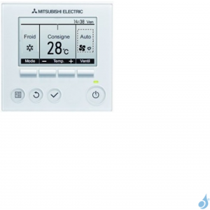 Telecommande filaire PAR33-MAA-J pour climatiseurs Mitsubishi Electric