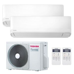 Toshiba Climatiseur Double Split Toshiba Seiya 9000BTU+9000BTU 2,5kW+2,5kW A++/A+ R32