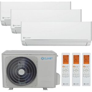 Clivet by Midea Climatiseur Triple Split Clivet EZCool 9000+9000+12000BTU Inverter R32 A++/A+