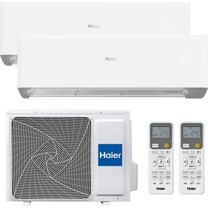 Haier Climatiseur Double Split Haier Revive 9000+12000 2,5kW+3,5kW WIFI R32 A++/A+