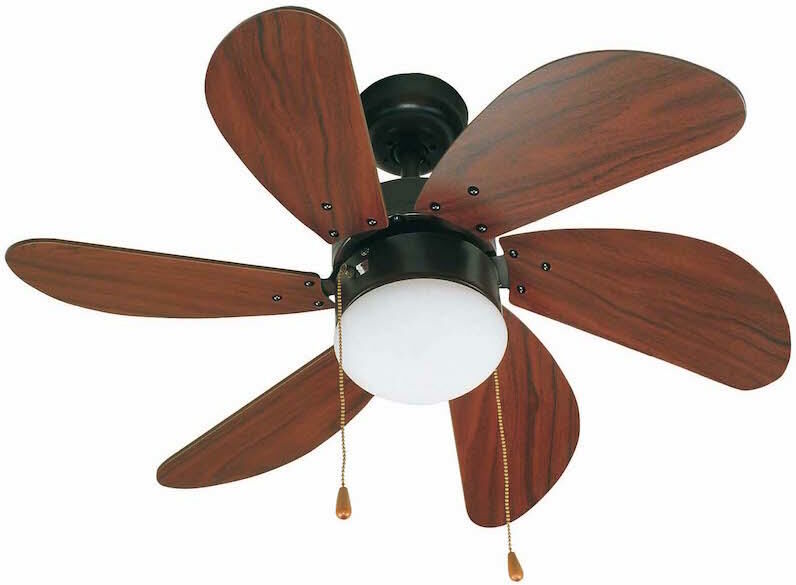 FARO Ventilateur de plafond Faro Palao Marron Bois 33185