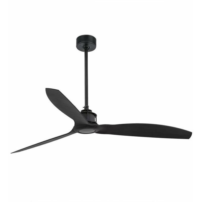 FARO Ventilateur de plafond design Faro Just fan Noir Métal 32100