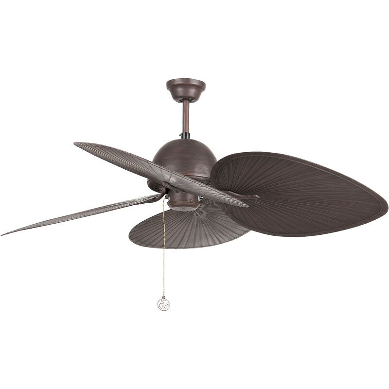 LOREFAR Ventilateur de plafond Cuba 132 cm avec tirette