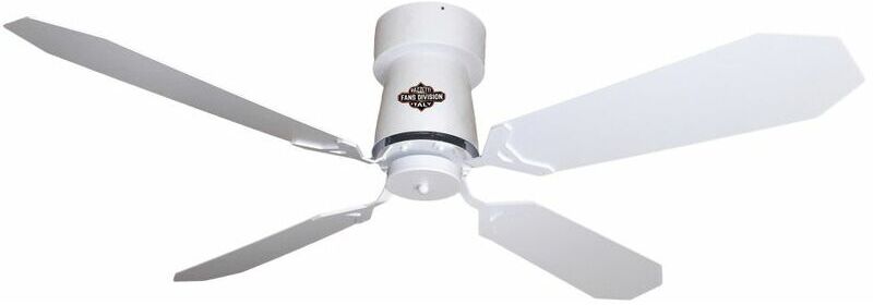 RAZZETTI Ventilateur sans lumière blanc mat cm 152xh35 FAN-CRB-03 - Razzetti