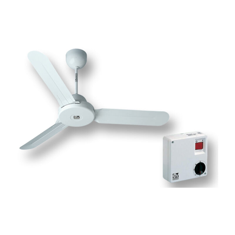 VORTICE kit ventilateur plafond nordik design is 90/36' blanc 61160 ev61160a