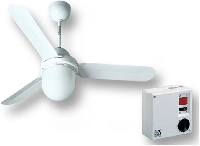 VORTICE kit ventilateur plafond nordik design is/l 140/56 blanc 61301 ev61301a