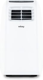 WËASY BLIZZ900, Climatiseur portable : Refroidi, Ventilateur, Déshumidificateur portable, Silencieux, 2 vitesses, Classe énergétique A, Blanc