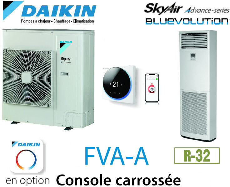 Notice d'utilisation, manuel d'utilisation et mode d'emploi Daikin Armoire verticale ADVANCE FVA100A monophasé   