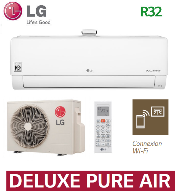 Notice d'utilisation, manuel d'utilisation et mode d'emploi LG Deluxe Pure Air AP09RK   