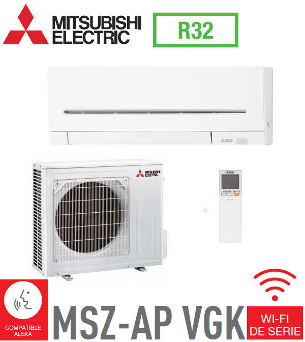 Notice d'utilisation, manuel d'utilisation et mode d'emploi Mitsubishi MURAL INVERTER modèle MSZ-AP60VGK   