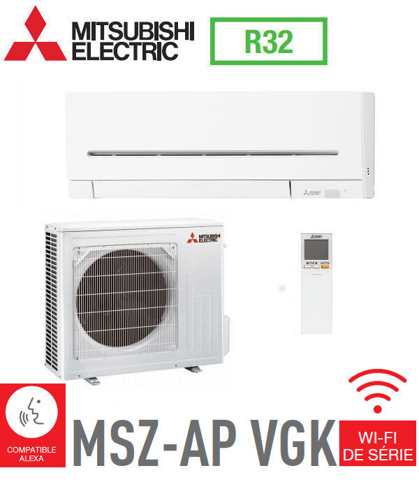 Notice d'utilisation, manuel d'utilisation et mode d'emploi Mitsubishi MURAL INVERTER modèle MSZ-AP71VGK   