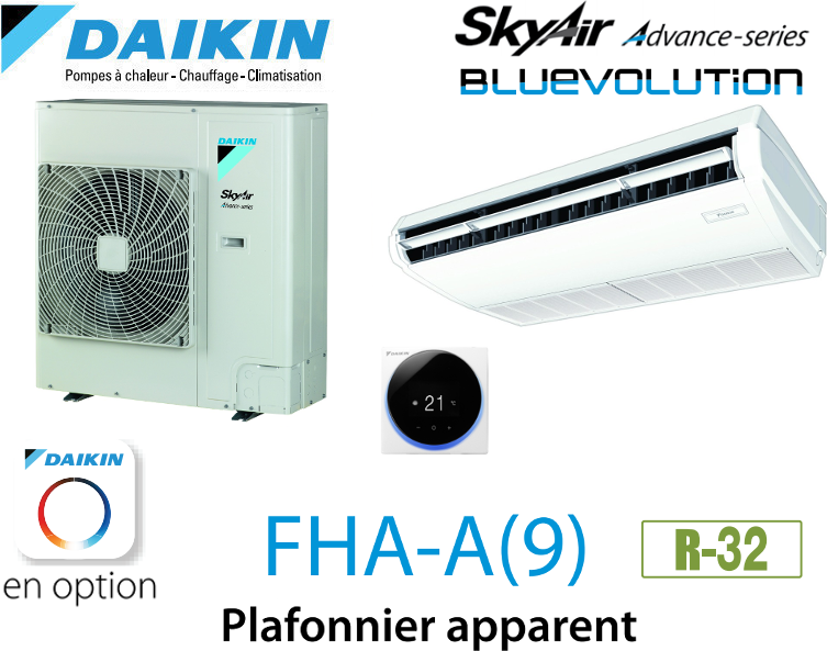 Notice d'utilisation, manuel d'utilisation et mode d'emploi Daikin Plafonnier apparent Advance FHA71A9   