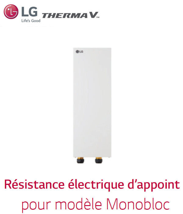 Notice d'utilisation, manuel d'utilisation et mode d'emploi LG Résistance électrique d’appoint pour Therma V Monobloc HA063M.E1   