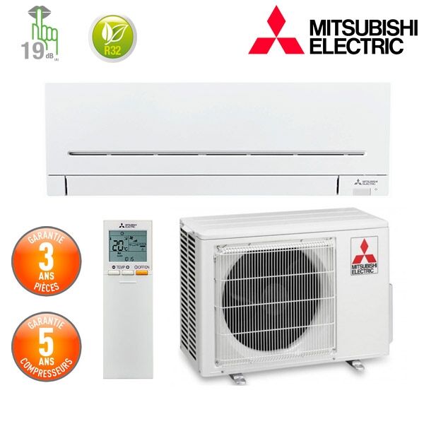 Notice d'utilisation, manuel d'utilisation et mode d'emploi MITSUBISHI ELECTRIC Climatiseur Mural Mitsubishi MSZ-AP25VGK   