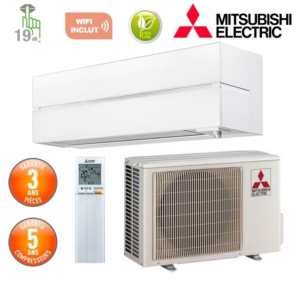 Notice d'utilisation, manuel d'utilisation et mode d'emploi MITSUBISHI ELECTRIC Climatiseur Mural Mitsubishi MSZ-LN25VGV   