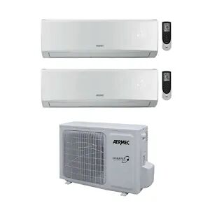 Aermec Condizionatore Dualsplit Serie Slg 12000 + 18000 Btu Codice Prod: Slg35(50)0w + Mlg630