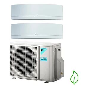 Daikin Condizionatore Dualsplit Serie Emura 12000 12000 Btu Codice Prod: Ftxj35aw Ftxj35aw 2mxm50a9