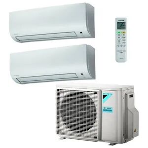 Daikin Condizionatore Dualsplit Serie Perfera 7000+9000 Btu Codice Prod: Ftxm20a+ftxm25a+2mxm40a9