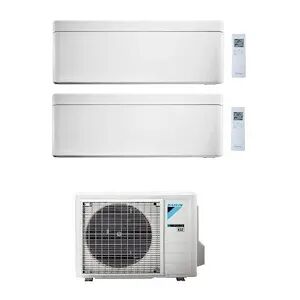 Daikin Condizionatore Dualsplit Serie Stylish 12000+15000 Btu Codice Prod: Ftxa35aw+ftxa42aw+ 2mxm50a9